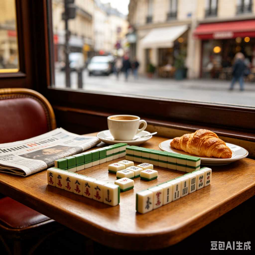 unique color mahjong tiles design