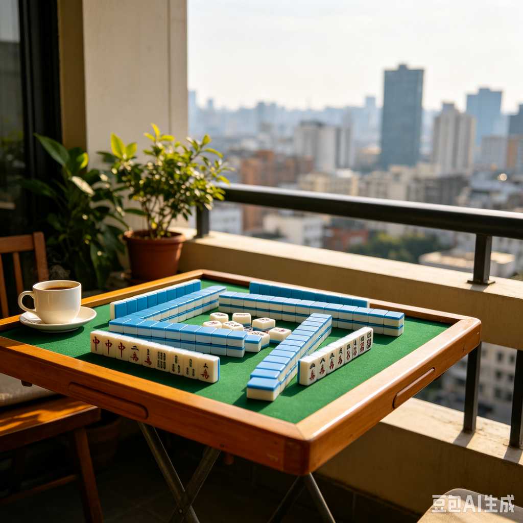 unique color mahjong tiles design