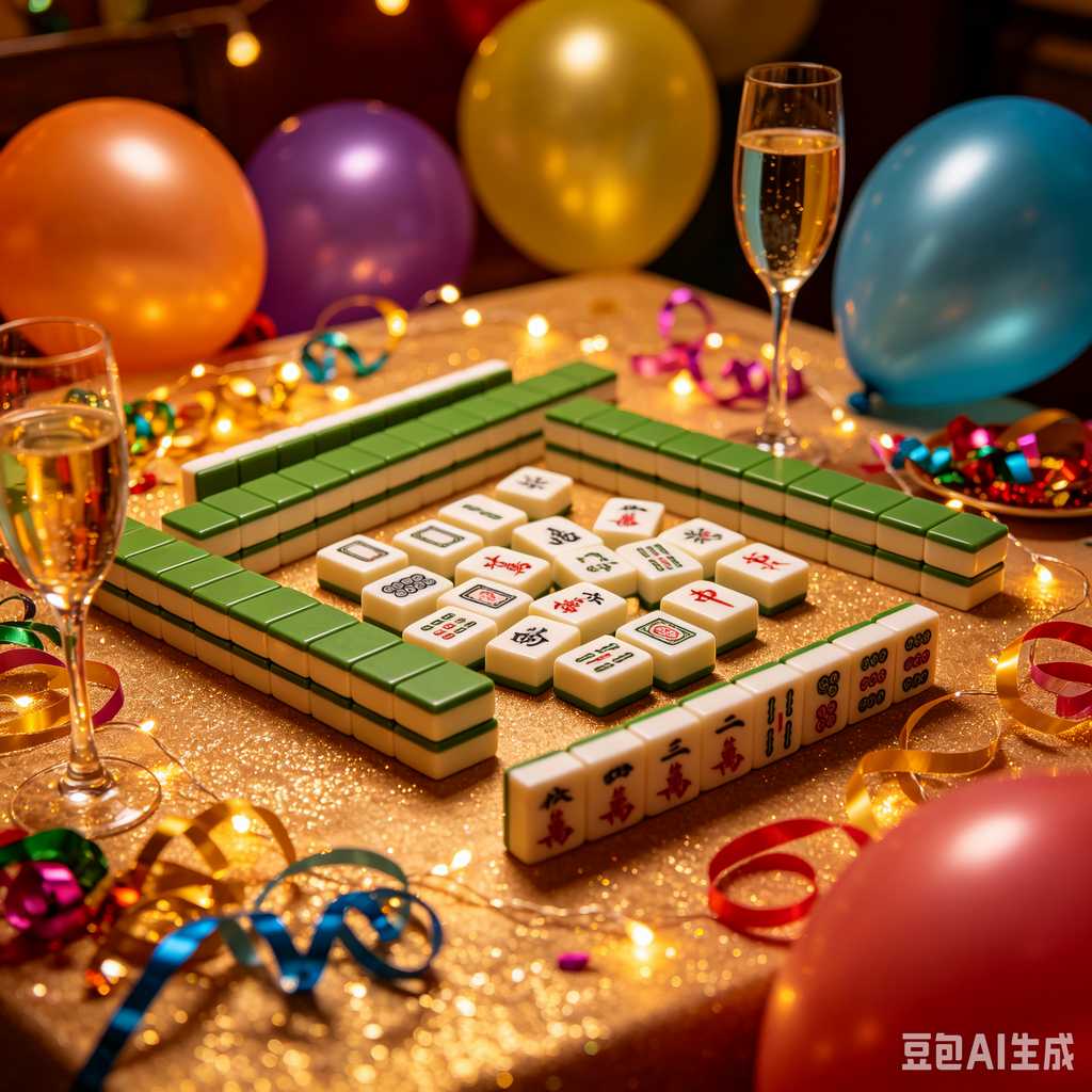 mahjong set for family game night