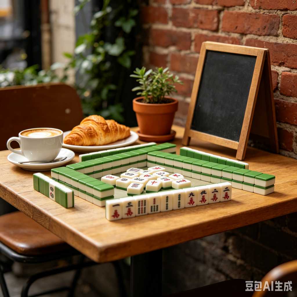 clear transparent mahjong tiles